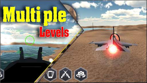 Jet Fighters 3D: War Game screenshot 1