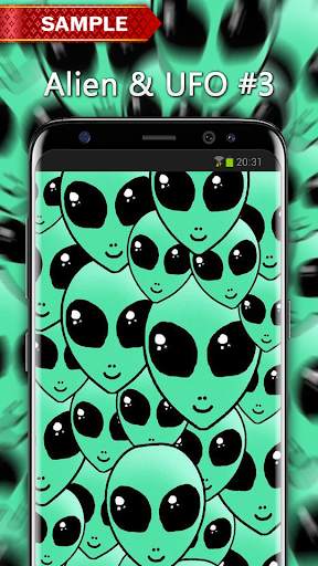 Alien & UFO Wallpaper screenshot 4