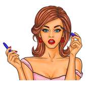 Girly m Stickers logo