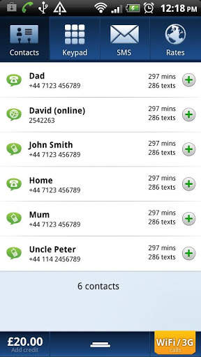 Localphone International Calls screenshot 1