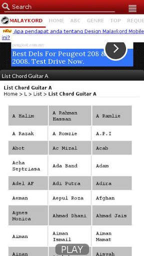 Malaykord - Malay Guitar Chord screenshot 3