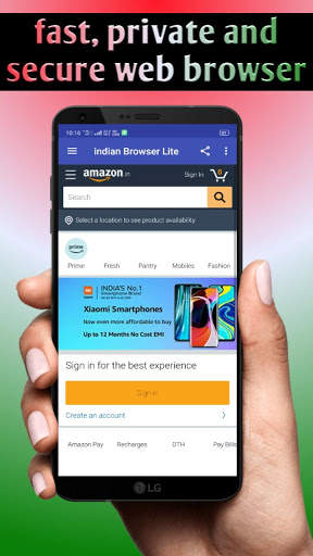 indian browser Lite (Free & Fast ) screenshot 5