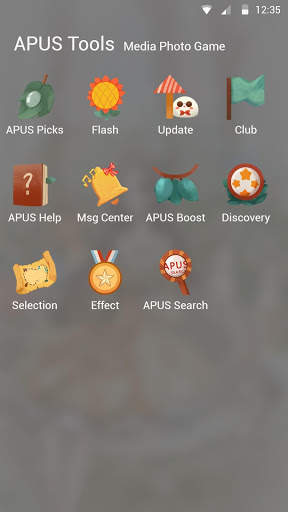Cute Girl Kawaii Deer - APUS Launcher Theme screenshot 3