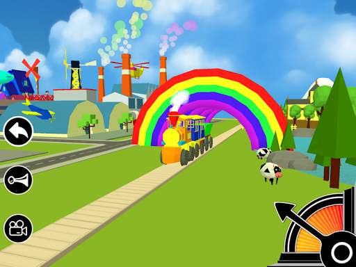 3D Fun Learning Toy Train Game For Kids & Toddlers screenshot 4