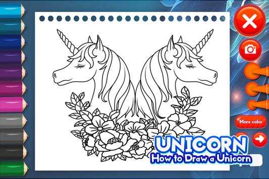 How to Draw a Unicorn - Unicorn Drawing screenshot 3