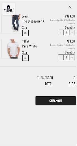Turms Online Intelligent Apparel Shopping App screenshot 7
