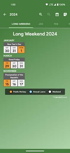 Brazil Calendar - Calendar2U screenshot 6