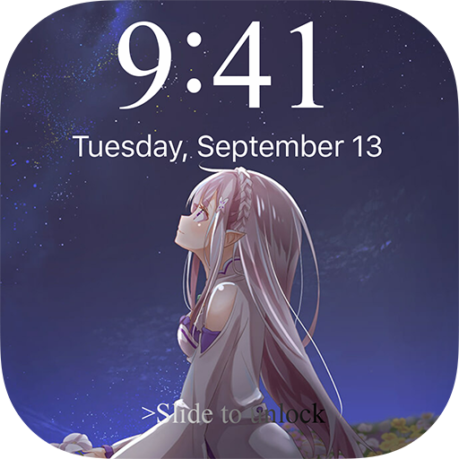 Kawaii Anime Lock Screen - Anime Wallpapers आइकन
