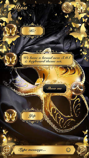 (FREE) GO SMS NEW YEAR'S THEME screenshot 3