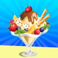 Ice Cream Milkshake Cafe Games logo