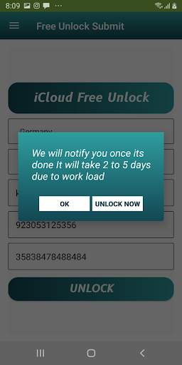 Free IMEI iCloud Unlock screenshot 5