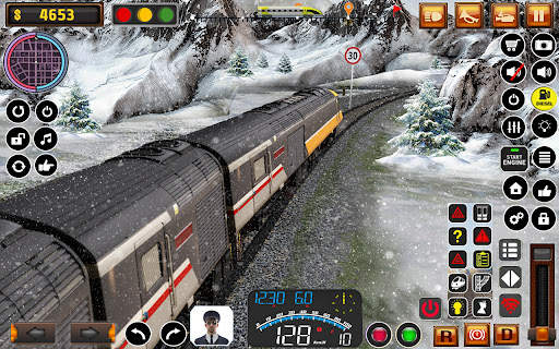 Uphill Train Simulator Game. screenshot 8