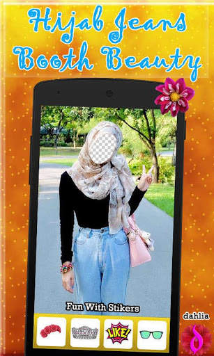 Hijab Jeans Booth Beauty screenshot 5