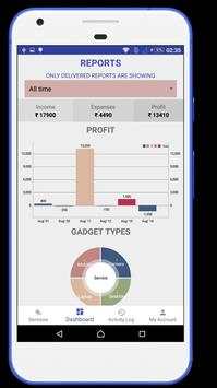 Free Billing Software for Repair center скриншот 1