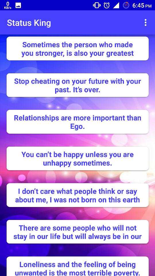 Status King : All Status 2019 screenshot 7