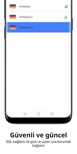 Just VPN - Ücretsiz hızlı VPN erişim dns ve proxy screenshot 3