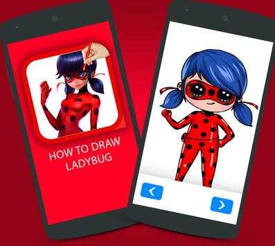 How to Draw Miraculous Ladybug 1 تصوير الشاشة