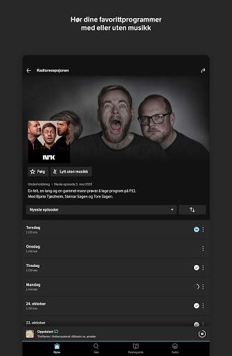 NRK Radio screenshot 16