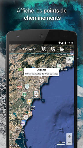 GPX Viewer PRO - Pistes, routes et points screenshot 6