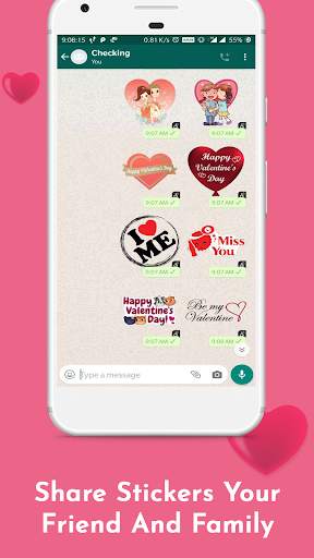 Love Sticker and Quotes for WA screenshot 6