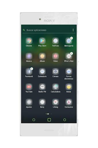 Tema-SXP Bosque screenshot 2