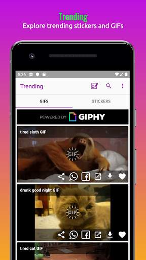 GIF Search & Maker, Video to GIF, Images to GIF screenshot 1