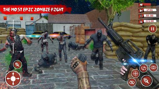 Zombie Target Death Survival Dead Shooting Games screenshot 1