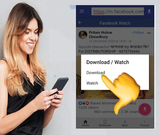 Lite Downloader - FB video download & Browser screenshot 5