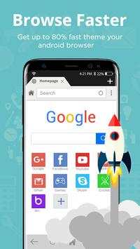 Indian 4G Fast Browser 2018 screenshot 1