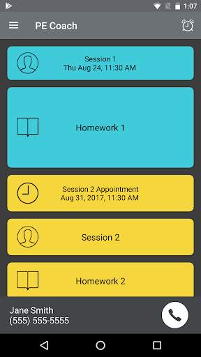 PE Coach 2 screenshot 1