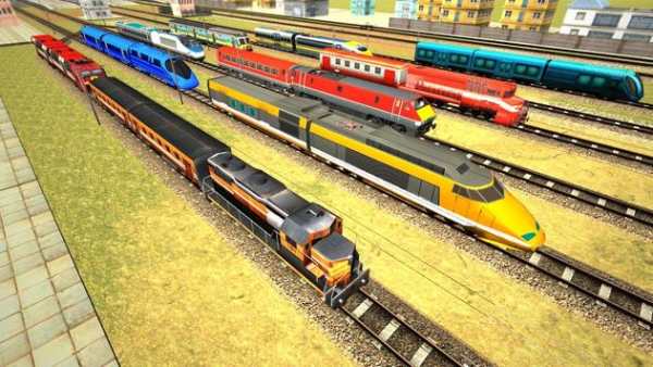 3D Train Racing Driver screenshot 7