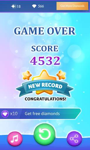 Lady Diana Piano Tiles screenshot 4