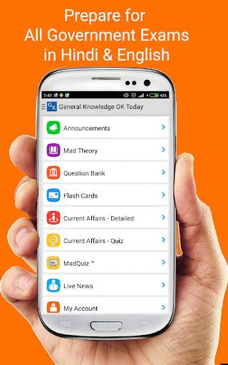 General Knowledge GK Today screenshot 1