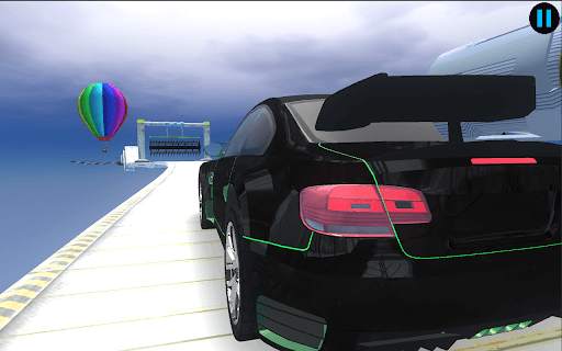 Jet Car Impossible Track Fast Driving screenshot 5