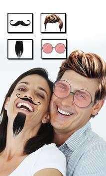 Man Mustache Beard Face Maker screenshot 4