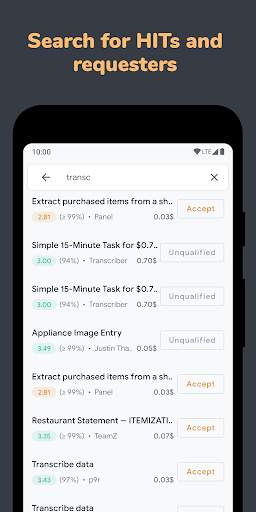 Turkdroid - Mturk Client for Workers скриншот 7