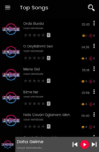 Uzeyir Mehdizade Song - Mp3 Collection screenshot 2
