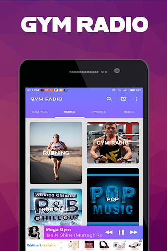 Gym Radio Workout Music App screenshot 3