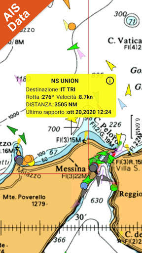 AIS Flytomap GPS carte nautiche e da pesca screenshot 2