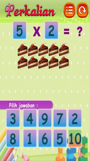 Game Edukasi Anak - Mudah Belajar Angka Berhitung screenshot 4