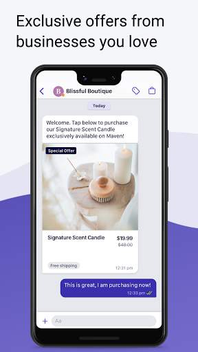 Maven Messenger: Discover, Chat, Shop screenshot 3