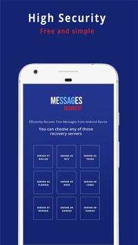 Recover deleted text messages android free app 2 تصوير الشاشة