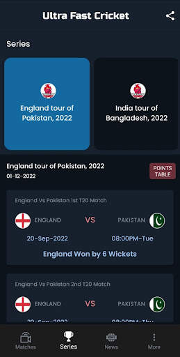 Ultra Fast Cricket line screenshot 3