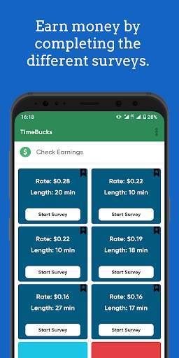TimeBucks screenshot 2