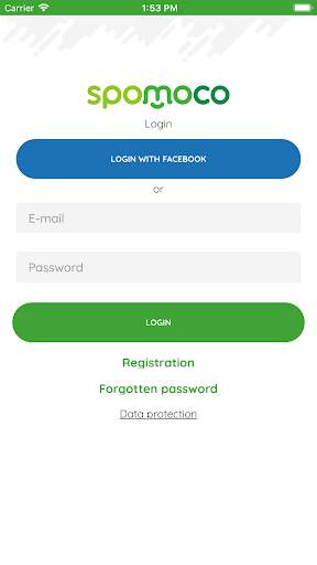 Spomoco Client App screenshot 1