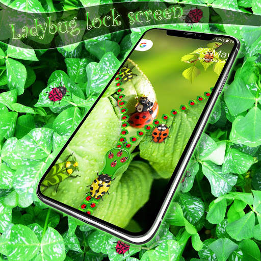 Ladybug lock screen screenshot 1