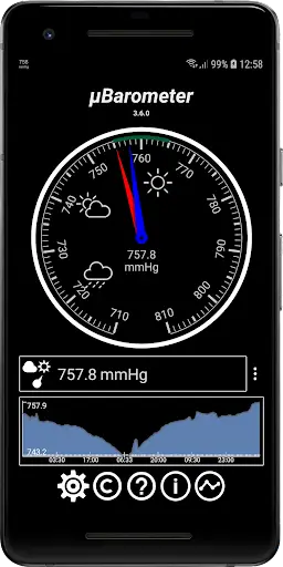 mu Barometer 1 تصوير الشاشة