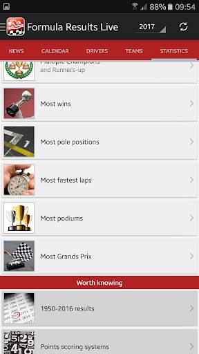 Formula History Results screenshot 4