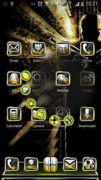 GoldAge Next Launcher 3D Theme screenshot 5