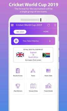 Cricket World Cup 2019 screenshot 2
